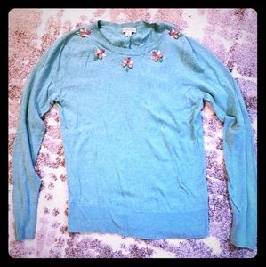 Turquoise Pullover Sweater